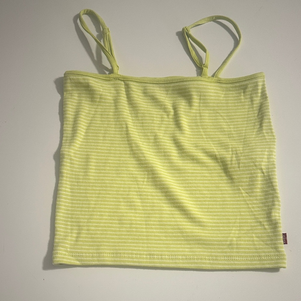 Levi's Light Green Ribbed Camisole
